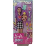 Barbie Panenky Chůva Skipolly Pocketer + miminko a doplňky – Zboží Dáma