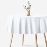 Goldea teflonový ubrus kulatý Ø 140 cm – Zboží Mobilmania