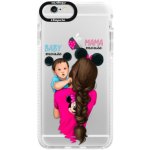 Pouzdro iSaprio Mama Mouse Brunette and Boy - iPhone 6 Plus/6S Plus – Zboží Mobilmania