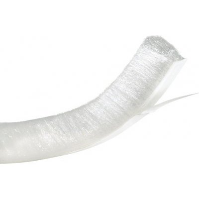 Kartáč těsnící 12mm, L 5,5m, bílý – Sleviste.cz