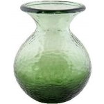 Váza PARADISE, 24,5cm, zelená krakovaná|Vidrios San Miguel|Recycled Glass – Hledejceny.cz
