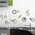 Crearreda Samolepicí dekorace FM M All Around 54503 Zelené a šedé kruhy 1 arch, rozměry 31x31 cm – Zboží Dáma Crearreda Samolepicí dekorace FM M All Around 54503 Zelené a šedé kruhy 1 arch, rozměry 31x31 cm – Zboží Dáma