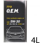 Mannol O.E.M. for Korean Cars 5W-30 4 l – Hledejceny.cz