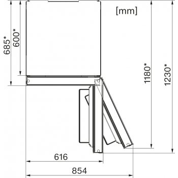 Miele KFN 29683 D OBSW