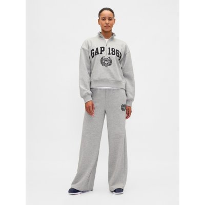 GAP Tepláky High Rise Baggy VintageSoft Šedá – Sleviste.cz