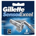 Gillette Sensor Excel 5 ks – Hledejceny.cz