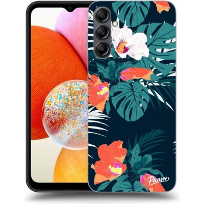 Pouzdro Picasee silikonové Samsung Galaxy A14 4G A145R - Monstera Color čiré – Zboží Mobilmania