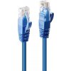 síťový kabel Lindy 48017, RJ45, CAT 6 U/UTP, 1m, modrý