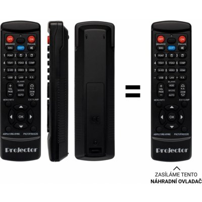 Dálkový ovladač Predátor Acer P1206 – Hledejceny.cz