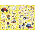 Omalovánky A4 se samolepkami Farma – Sleviste.cz