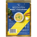 BEZGLUTEN Polévka Kuřecí vývar s nudlemi bez lepku 22 g – Sleviste.cz