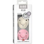 Bibs De Lux silikon Ivory baby pink 2 ks – Hledejceny.cz