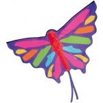 Teddies Drak létající nylon motýl v sáčku 130x74cm