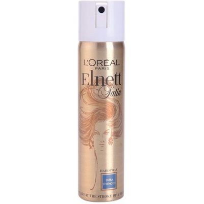 L'Oréal Elnett Satin lak na vlasy pro lesk a hebkost vlasů (Extra Strength Hairspray) 75 ml