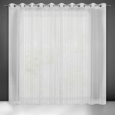 EUROFIRANY ZÁCLONA NA KROUŽCÍCH EMMA 290X250 CM BÍLÁ – Hledejceny.cz
