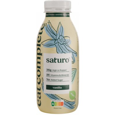 SATURO Ready To Drink Food vanilka 400 ml – Zboží Dáma