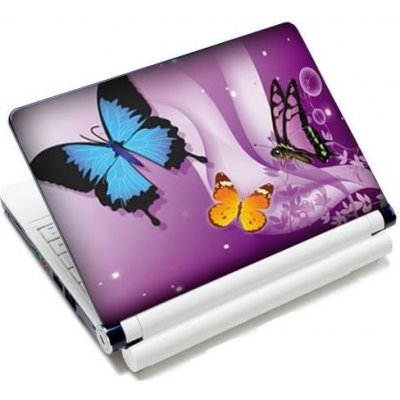 Huado fólie na notebook 12-15.6" Motýlci ve fialové Huado K15-15907 – Zboží Mobilmania