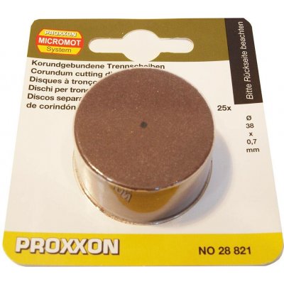 PROXXON 28821 korundem vázané dělicí kotouče – HobbyKompas.cz