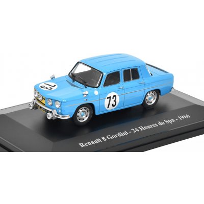 Eligor Renault 8 Gordini 73 24h de Spa 1966 časopis s modelem 1:43 – Zboží Mobilmania