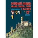 Erbovní mapa hradů, zámků a tvrzí v Čechách 12 – Hledejceny.cz