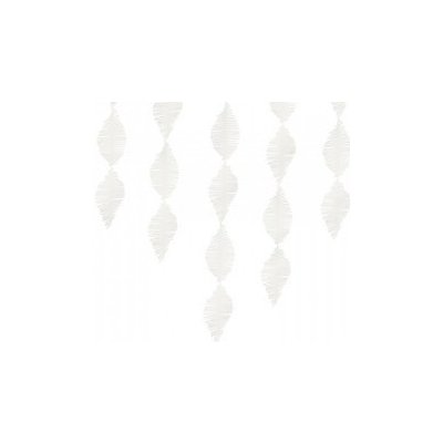 Bílá krepová girlanda – Hledejceny.cz
