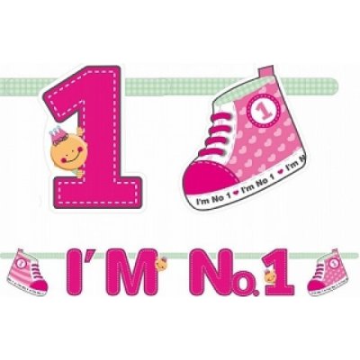 Banner Jsem číslo 1 růžový – Zbozi.Blesk.cz