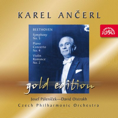 Česká filharmonie/Ančerl Karel - Ančerl Gold Edition 25 Beethoven - Symfonie č.5, Koncert pro klavír a orch.č.4, Romance pro housle a orch.č.2 CD – Zbozi.Blesk.cz