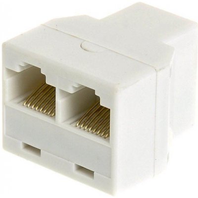 Dvojspojka 2 x RJ45 8p8c (3 x Female) 4204 – Sleviste.cz