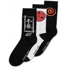 Difuzed Bioworld ope Sada ponožek Naruto Shippuden 3 páry