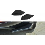 Maxton Design boční difuzory pod zadní nárazník pro Seat Leon Cupra Mk3, černý lesklý plast ABS – Zboží Mobilmania