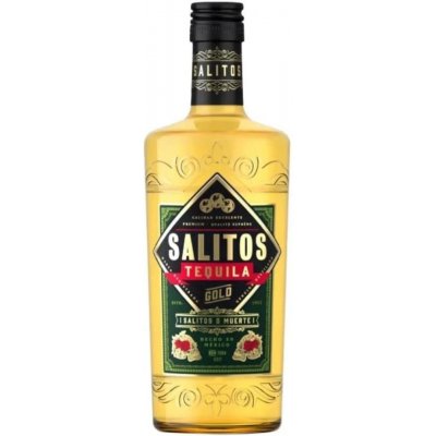 Salitos Gold Tequila 38% 0.7 l (holá láhev) – Zboží Dáma