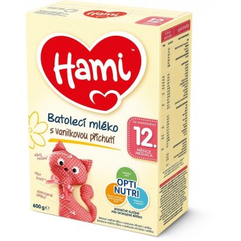 Hami 12+ Vanilka 600 g