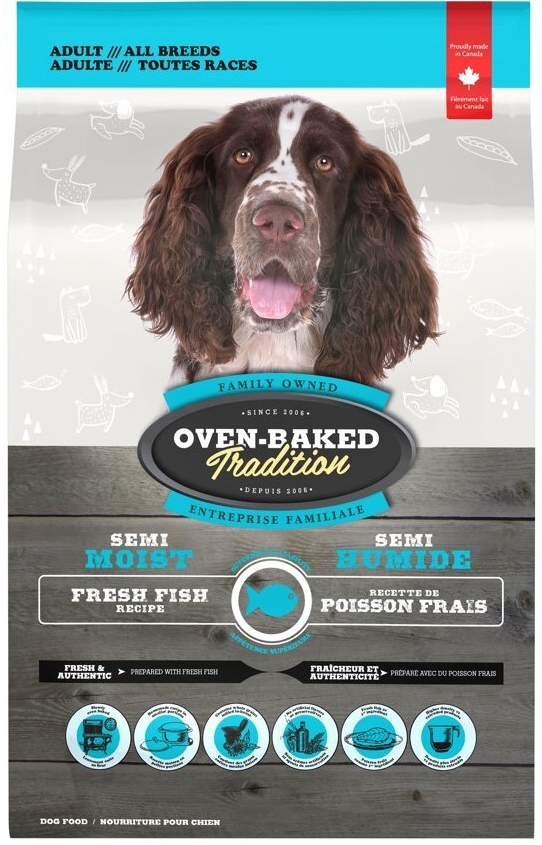 Oven Baked Tradition Adult DOG Semi-Moist Fish All Breeds 2,27 kg