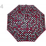 Puntíky dámský mini skládací deštník černý – Zbozi.Blesk.cz