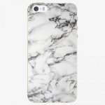 Pouzdro iSaprio White Marble 01 - iPhone 5/5S/SE – Zboží Mobilmania