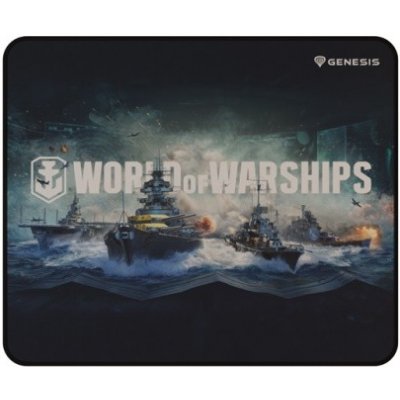 Herní podložka pod myš Genesis CARBON 500 WORLD of WARSHIPS ARMADA, M 30x25cm – Hledejceny.cz