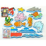 Teddies Vodolepky Moje první zvířátka oceán pěnová sada se síťkou 12ks – Hledejceny.cz