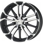 Brock B26 7,5x17 5x100 ET38 matt black polished | Zboží Auto