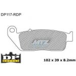 Destičky brzdové DP117-RDP DP Brakes - směs RDP X-RACE Titanium (dp117) DP117-RDP – Hledejceny.cz