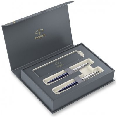 Parker Jotter Royal Blue CT dárková sada kuličkové pero a mikrotužka 1502/1553422 – Zboží Živě