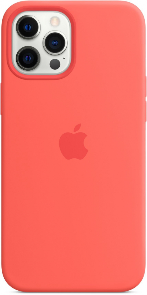 Apple iPhone 12 Pro Max Silicone Case with MagSafe Pink Citrus MHL93ZM/A