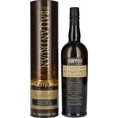 Old Ballantruan the Peated Malt Unchillfiltered 50% 0,7 l (tuba) – Hledejceny.cz