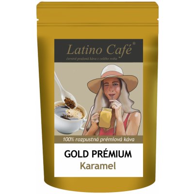 Latino Café Káva Instant GOLD Karamel 0,5 kg – Sleviste.cz