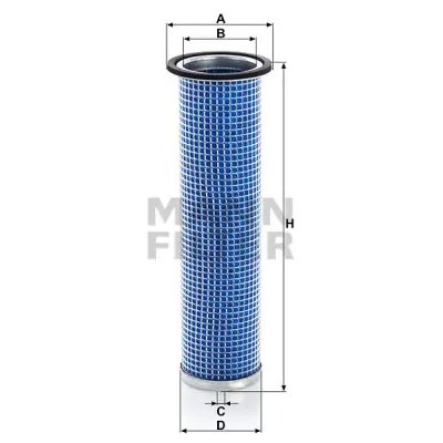 MANN FILTER Vzduchový filtr CF 75/1 x – Hledejceny.cz