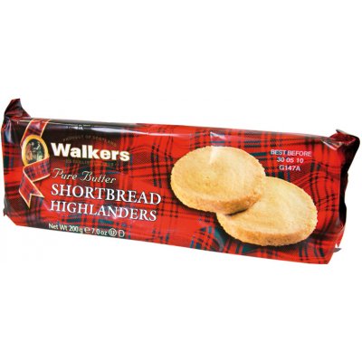 Walkers Highlander máslové piškoty 200 g