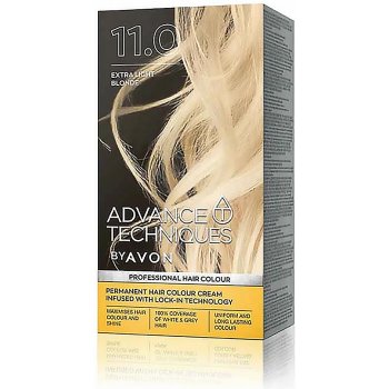 Avon profesionální barva na vlasy velmi světlá blond 11.0