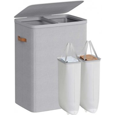 SongmicsHome Talia 170l světle šedý LCB813G01 – Zboží Dáma