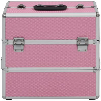 ZBXL Kosmetický kufřík 37 x 24 x 35 cm růžový – Zboží Dáma
