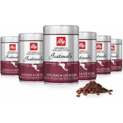 Illy Guatemala zrnková 6 x 250 g – Hledejceny.cz