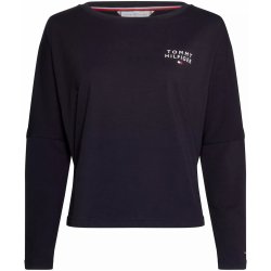 Tommy Hilfiger Dámská trička s dlouhým rukávem UW0UW04153DW5